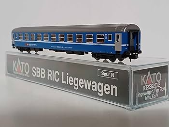 KATO SBB RIC Couchette Wagenセット Amazon.co.jp: KATO SBB スイス国鉄 RIC Liegewagen 簡易寝台車